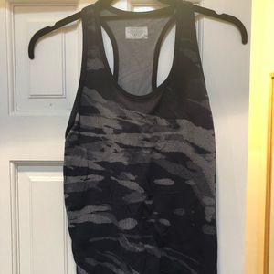 Athleta Speedlight Tank- Navy Camo